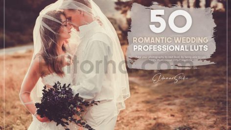 دانلود 50 پریست LUT عروسی رمانتیک 50 romantic wedding luts pack
