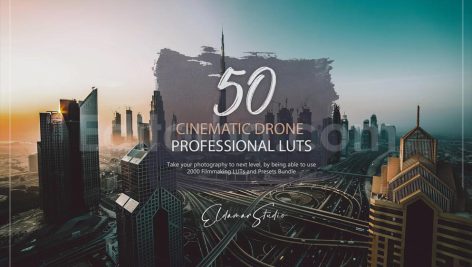 دانلود 50 پریست رنگی LUT سینمایی ویژه پهپاد cinematic drone luts and presets