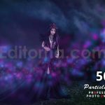 دانلود 50 اکشن فتوشاپ ذرات نورانی 50 particle dust photo overlays