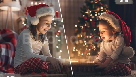 دانلود 50 اکشن فتوشاپ و پریست LUT زمستانی winter wonder luts and presets