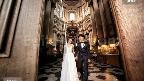 دانلود 50 پریست LUT رنگی برای عروسی های سلطنتی royal wedding luts