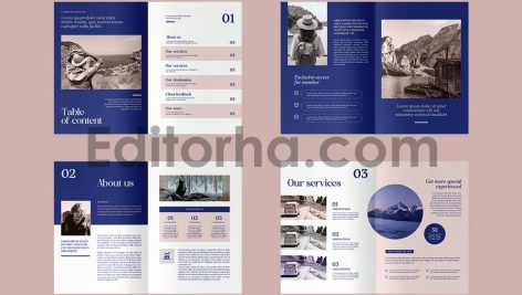 فایل لایه باز کاتالوگ آژانس مسافرتی3