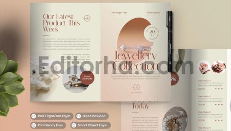 فایل لایه باز کاتالوگ مجموعه جواهرات1
