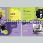 فایل لایه باز کاتالوگ محصولات مربعی5