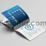 فایل لایه باز کاتالوگ نمونه کار مربع تجاری3