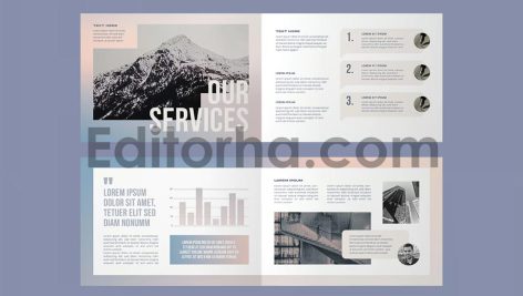 فایل لایه باز کاتالوگ پروفایل شرکت4