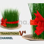 دانلود فوتیج ترانزیشن آلفا با موضوع سبزه عید Semeni Transitions