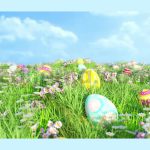 دانلود فوتیج موشن گرافیک تخم مرغ رنگی Easter Eggs