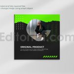 دانلود مجموعه ۹تایی لایه باز قالب اینستاگرام Instagram Template