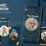 دانلود مجموعه لایه باز قالب اینستاگرام طرح مذهبی اسلامی Instagram Story