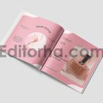 موکاپ مجله مربعی4