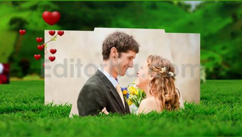 دانلود پروژه آماده پریمیر: اسلایدشو سه بعدی عروسی Wedding slideshow pro