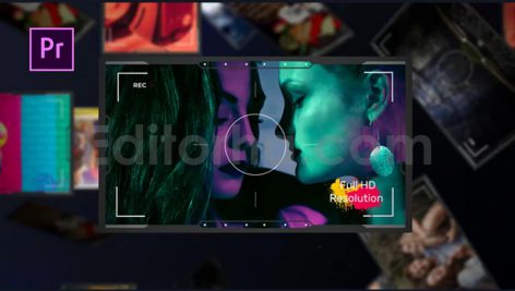 دانلود پروژه آماده پریمیر: اسلایدشو با تم عکاسی Dynamic Slideshow