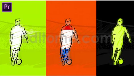 دانلود پروژه آماده پریمیر: اینترو فوتبال Soccer Intro Animation