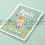 دانلود فایل لایه باز کارت دعوت تولد بامزه Happy Birthday invitation