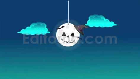 فوتیج ترانزیشن هالووین
