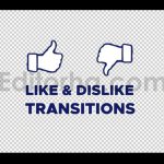 فوتیج آلفا ترانزیشن لایک و دیس لایک