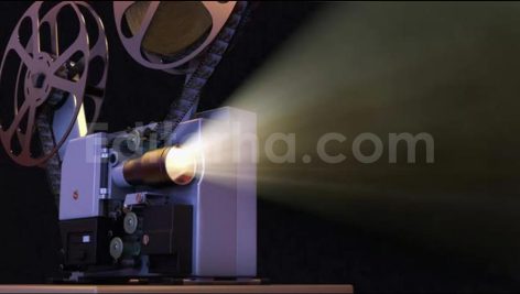 فوتیج موشن گرافیک پروژکتور فیلم