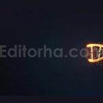 فوتیج انیمیشن سه بعدی مارپیچ دوگانه DNA با ذرات درخشان
