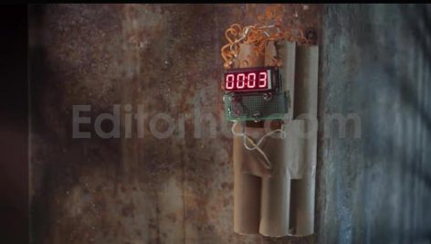 فوتیج شمارش معکوس بمب