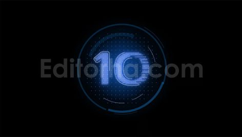 فوتیج شمارش معکوس
