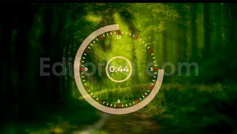 فوتیج شمارش معکوس 1 دقیقه ای
