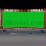 فوتیج پرده سبز استودیو مجازی خبر