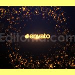 دانلود پروژه آماده افترافکت: نمایش لوگو با حرکت اسپیرال، افکت مارپیچی و طلایی