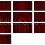 دانلود 10 تکسچر پرده قرمز Red Curtain Texture Backgrounds