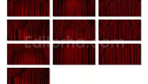 دانلود 10 تکسچر پرده قرمز Red Curtain Texture Backgrounds