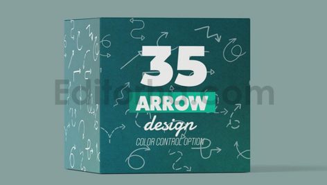 دانلود پروژه آماده افترافکت: پکیج 35تایی انیمیشن فلش Arrow Pack