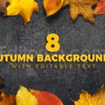 دانلود 8 بک گراند برگ های پاییزی Autumn Backgrounds