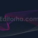 دانلود فایل لایه باز بک گراند خطوط موج دار انتزاعی رنگی