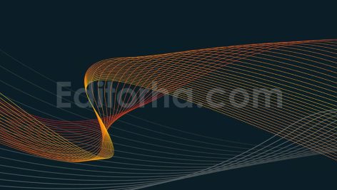دانلود فایل لایه باز بک گراند خطوط موج دار انتزاعی رنگی