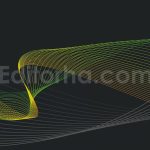 دانلود فایل لایه باز بک گراند خطوط موج دار انتزاعی رنگی