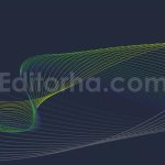 دانلود فایل لایه باز بک گراند خطوط موج دار انتزاعی رنگی