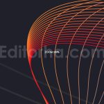 دانلود فایل لایه باز بک گراند خطوط موج دار انتزاعی رنگی