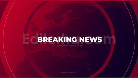 دانلود پروژه آماده افترافکت: اخبار فوری Breaking News