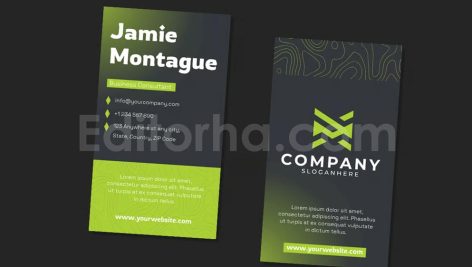 دانلود لایه باز کارت ویزیت شرکتی Business Card