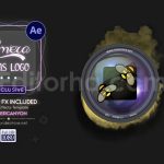 دانلود پروژه آماده افترافکت: لوگوی لنز دوربین Camera Lens Logo