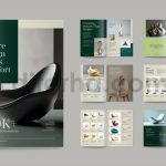 دانلود فایل لایه باز کاتالوگ مبل و صندلی Catalog Brochure Template Design
