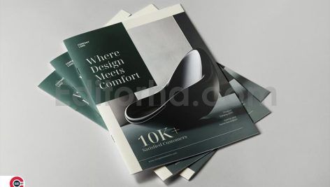 دانلود فایل لایه باز کاتالوگ مبل و صندلی Catalog Brochure Template Design