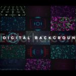 دانلود پروژه آماده افترافکت: بک‌ گراند دیجیتال Digital Backgrounds