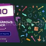 دانلود پروژه آماده پریمیر: 70 انیمیشن فلش تخت با موسیقی Flat Arrows MOGRT Pack