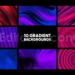 دانلود پروژه آماده افترافکت: بک گراند گرادینت Gradient Backgrounds