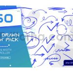 دانلود پروژه آماده افترافکت: پکیج فلش متحرک Hand Drawn Arrows Pack
