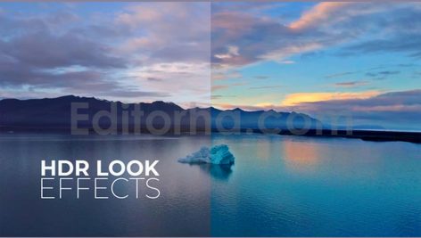 دانلود پریست افترافکت: افکت‌ رنگ HDR