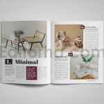 دانلود فایل لایه باز کاتالوگ طراحی داخلی Interior Magazine