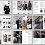 دانلود فایل لایه باز کاتالوگ پوشاک مردانه Menswear Clothing Catalog