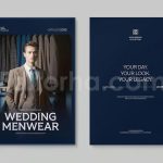 دانلود فایل لایه باز کاتالوگ لباس مردانه Menswear Catalog Template